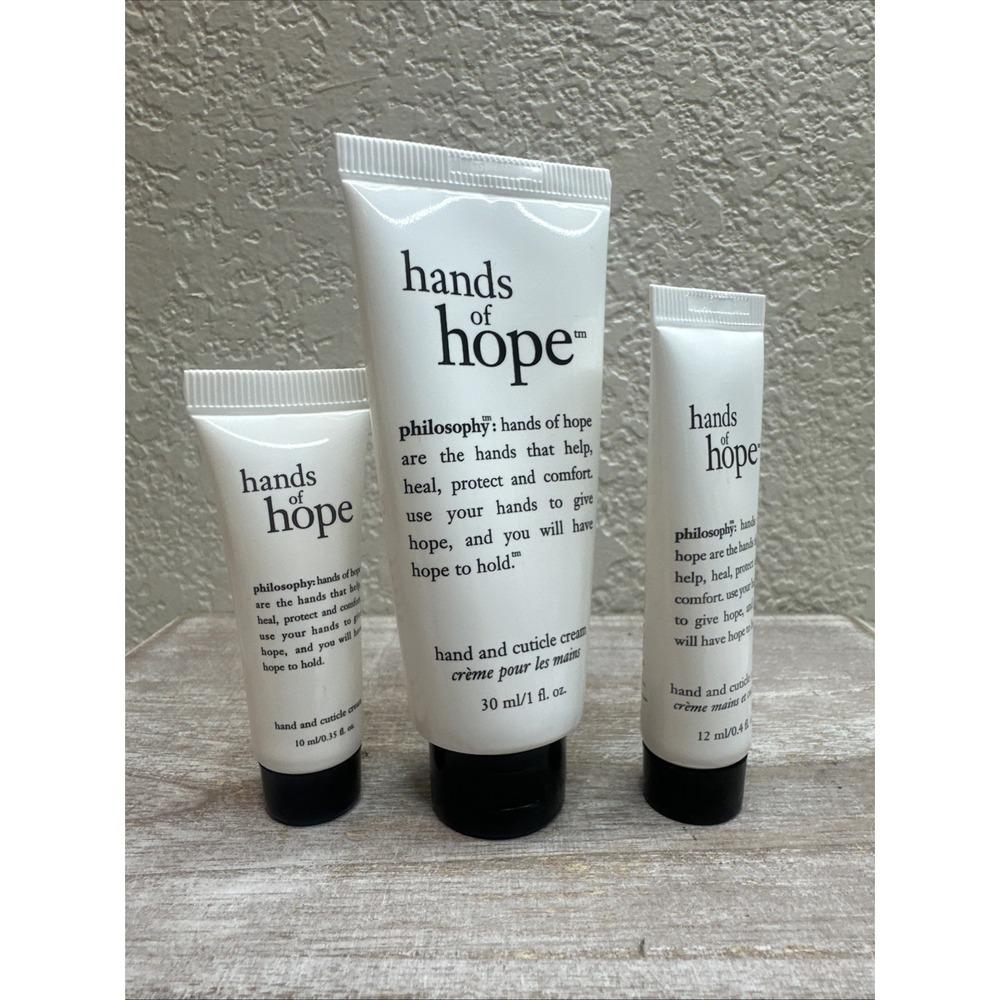 $16 🌙 Philosophy Hands of HOPE  1.75oz 3 Piece Set NEW FAST